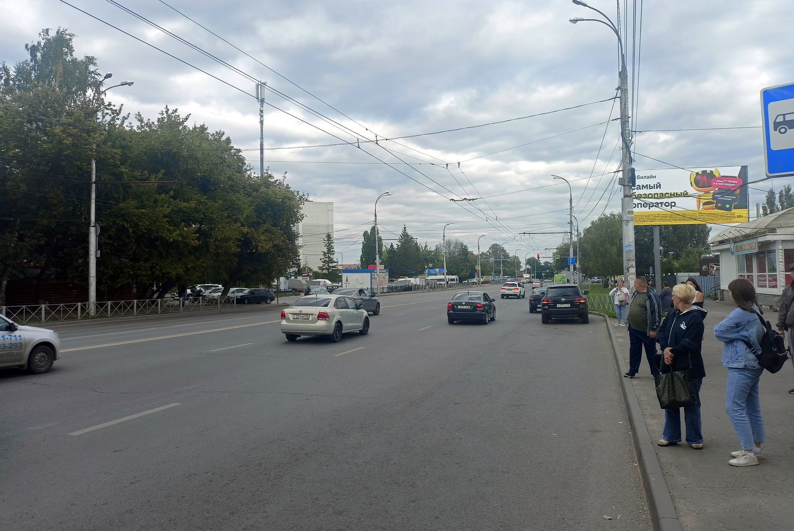Реклама 3x6 по адресу Луначарского ул.   1 В