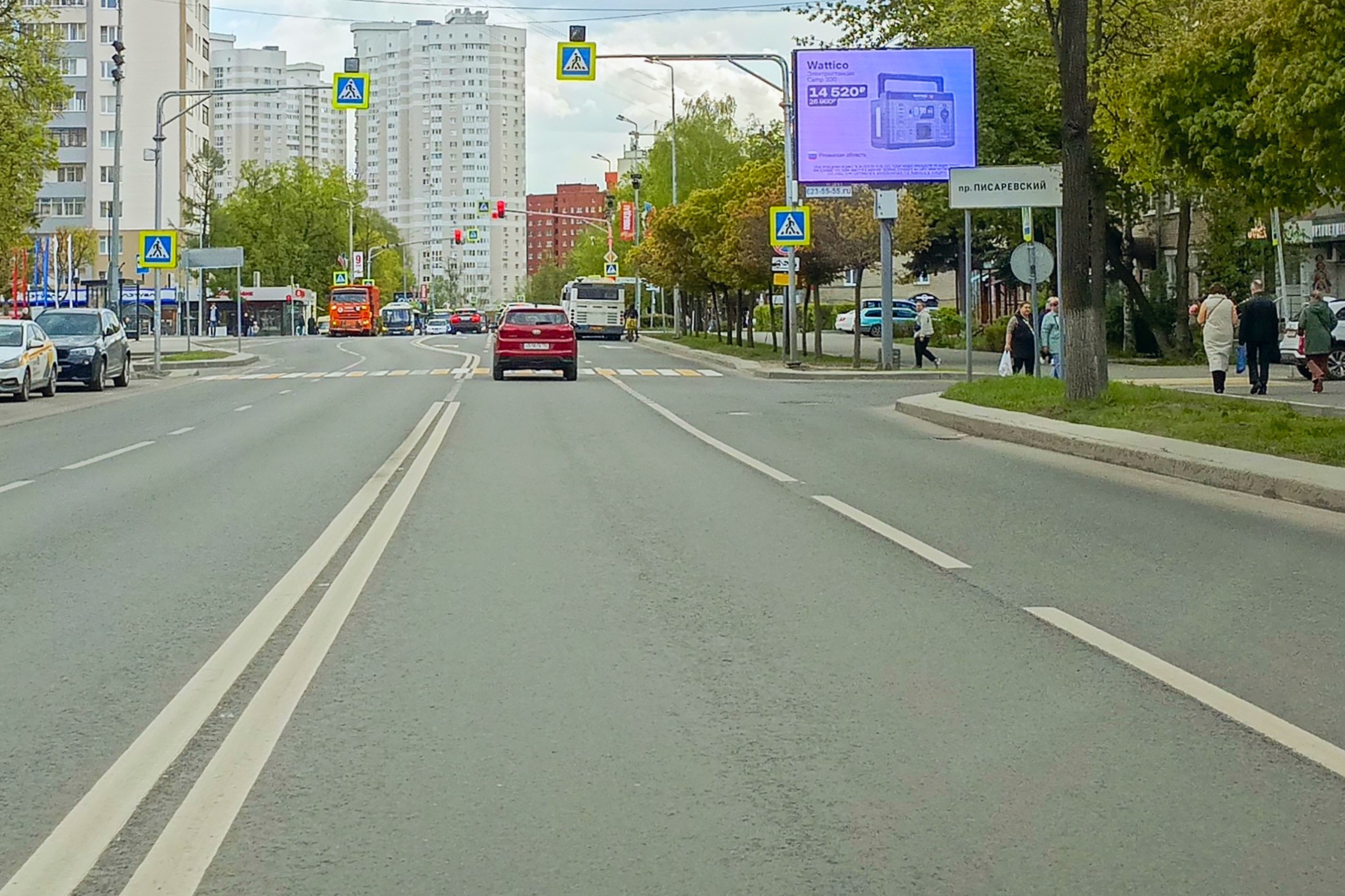 Реклама 2.7x3.7 по адресу ул. Московский проспект, д. 10_А10