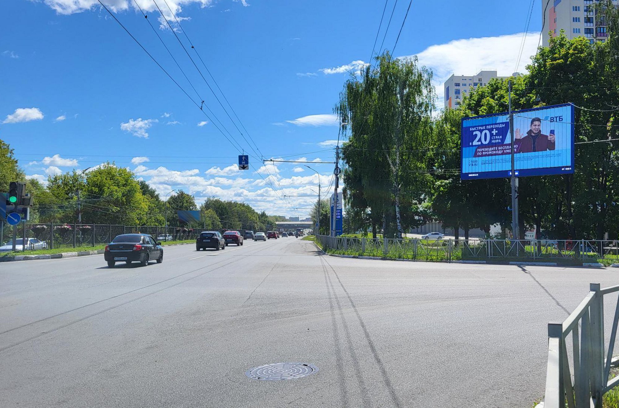 Реклама 3x6 по адресу Московское ш., д. 33в / Западная ул. (АЗС "Импульс") правый_призма