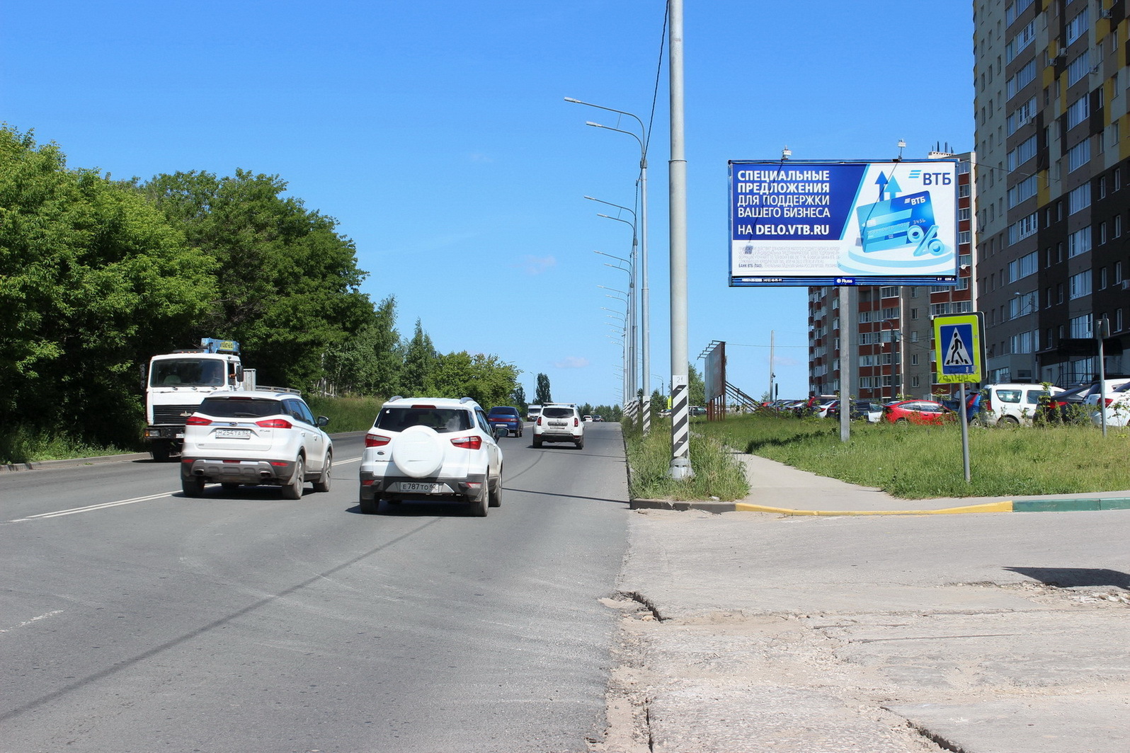 Реклама 3x6 по адресу Восточная Окружная дорога, д. 27 к. 4 (р-н Гипермаркета "Selgros")