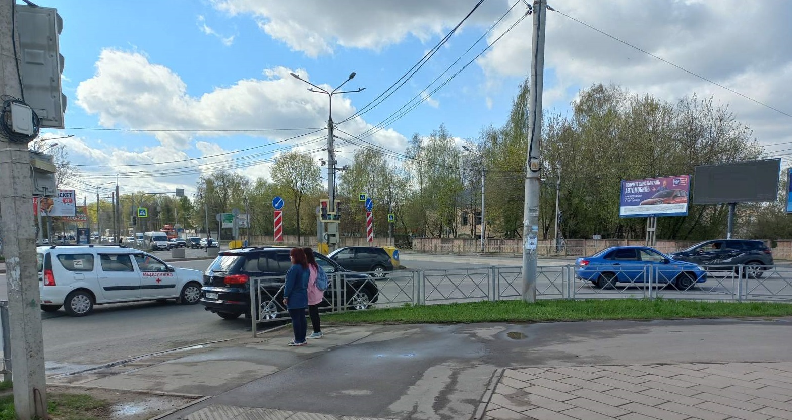 Реклама 3x6 по адресу Фрунзе ул. / Кутузова ул. (круг. развязка)