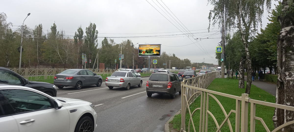 Реклама 3x6 по адресу проспект Кулакова, 7 (разделительная полоса автомобильной дороги)  (Digital)