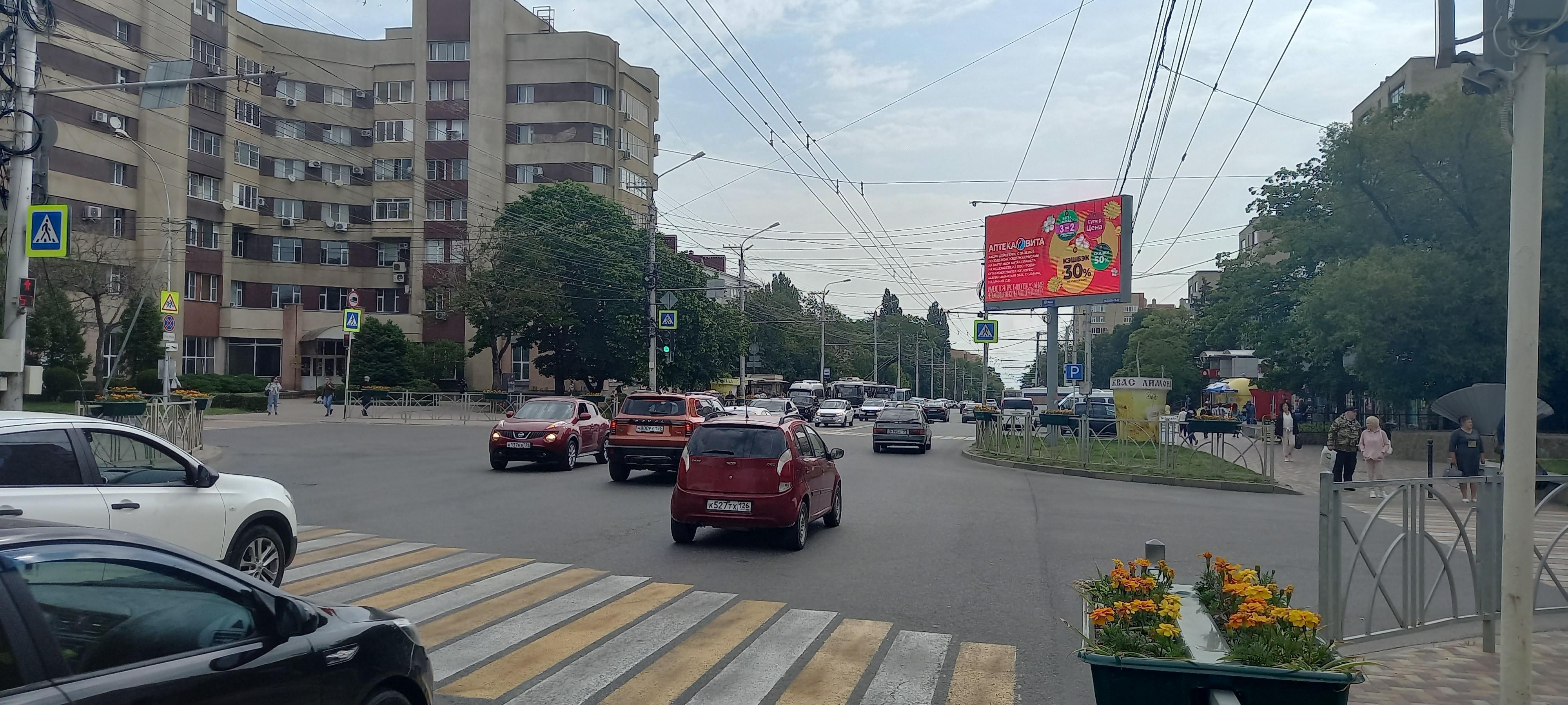 Реклама 3x6 по адресу улица Мира, 280/7а – улица Маршала Жукова (Digital)
