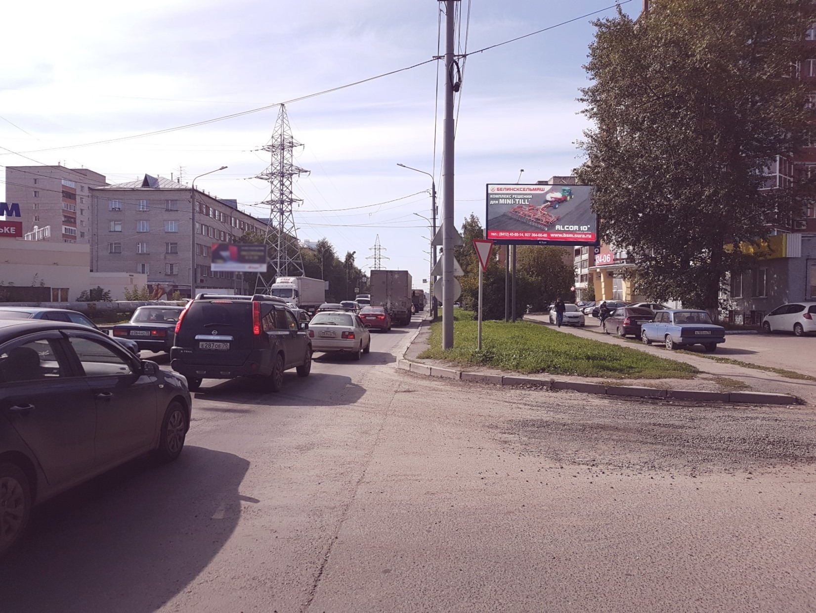 Реклама 3x6 по адресу Елизаровых ул.  56