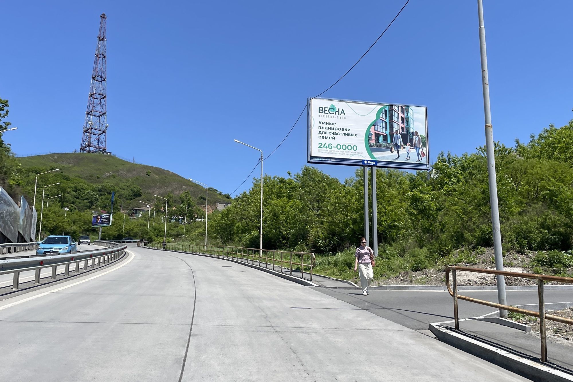 Реклама 3x6 по адресу Капитана Шефнера ул. - Абрекская ул., 25