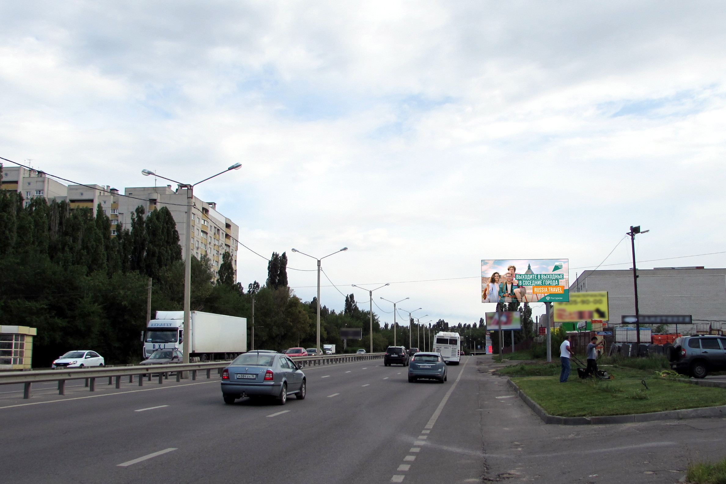 Реклама 3x6 по адресу Героев Сибиряков ул. - Пеше-Стрелецкая ул. 106а н-в